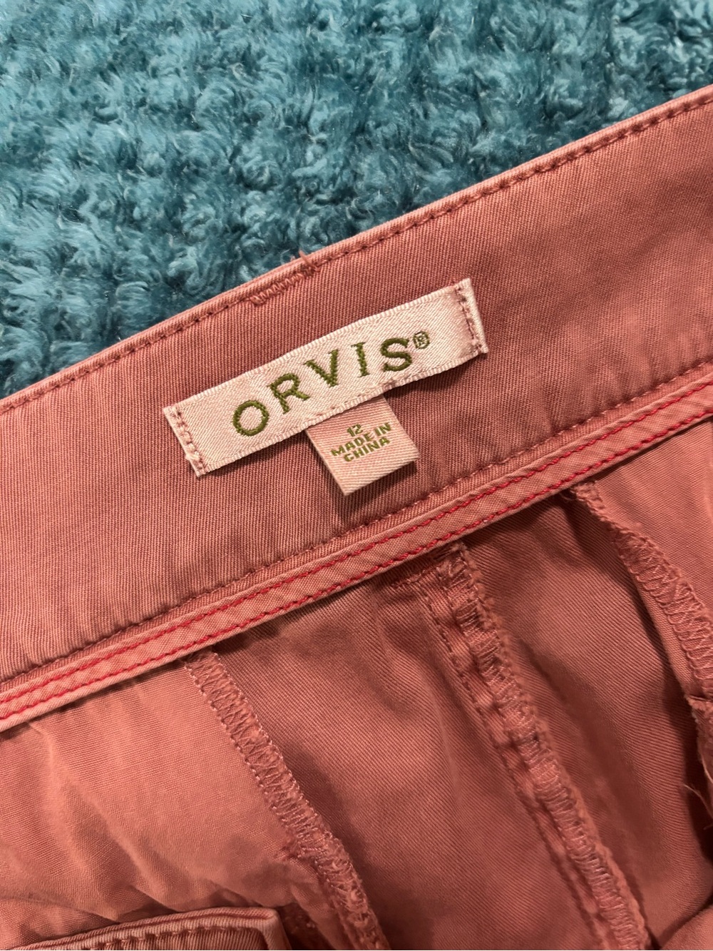 Orvis womens Rose Pink Cotton Shorts